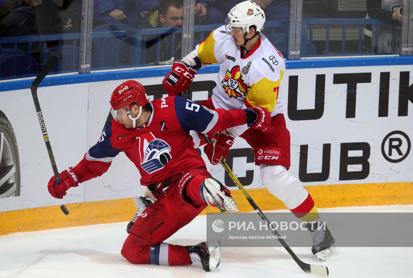 Хоккей. КХЛ. Матч "Локомотив" – "Йокерит"