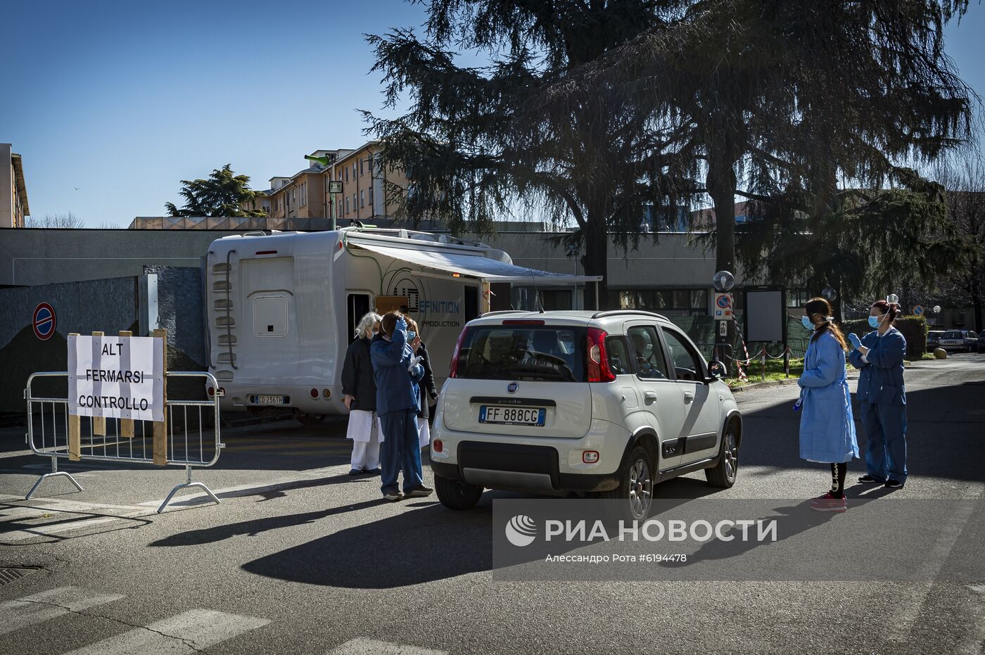 Ситуация в Италии в связи с коронавирусом