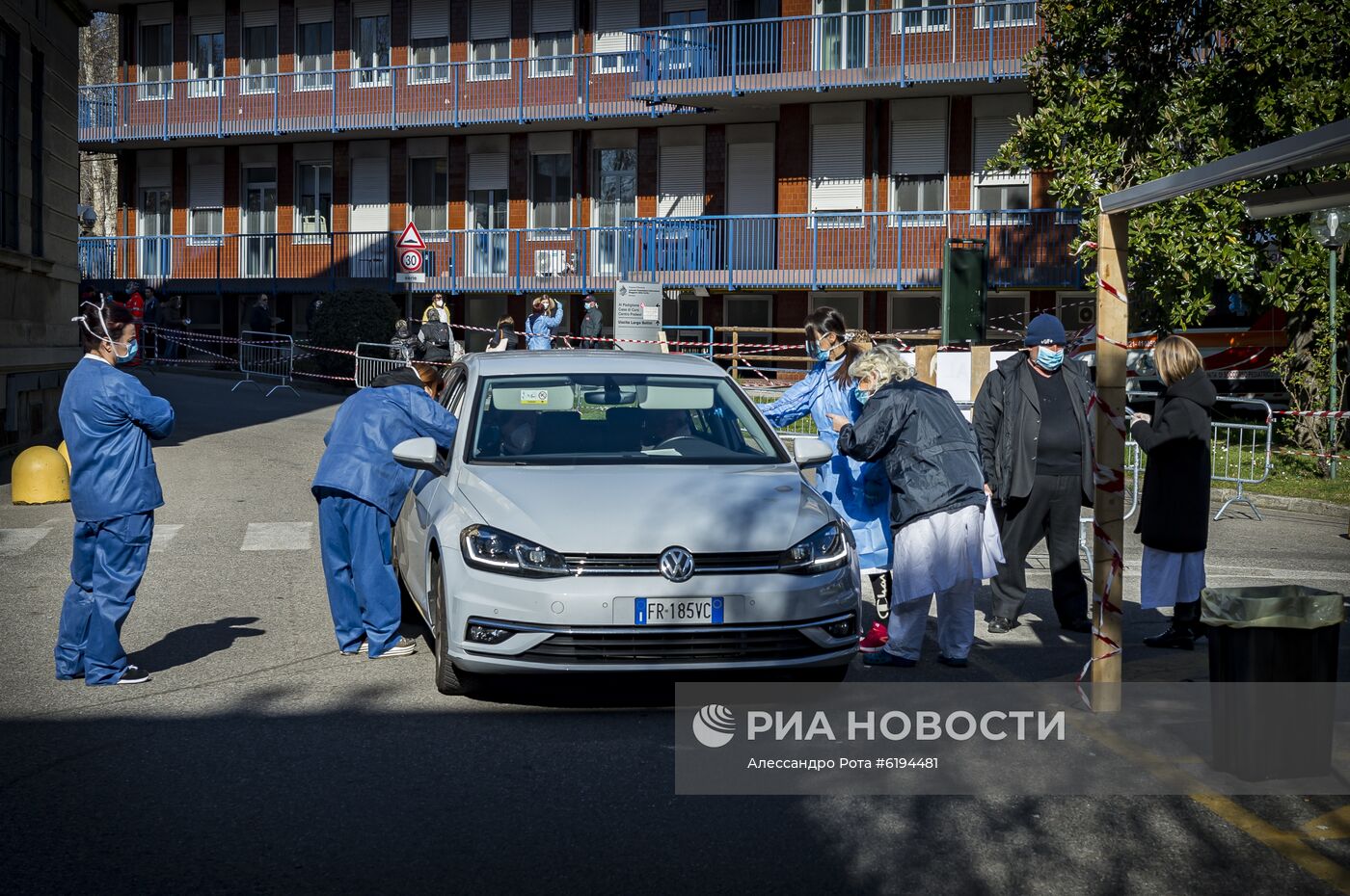 Ситуация в Италии в связи с коронавирусом