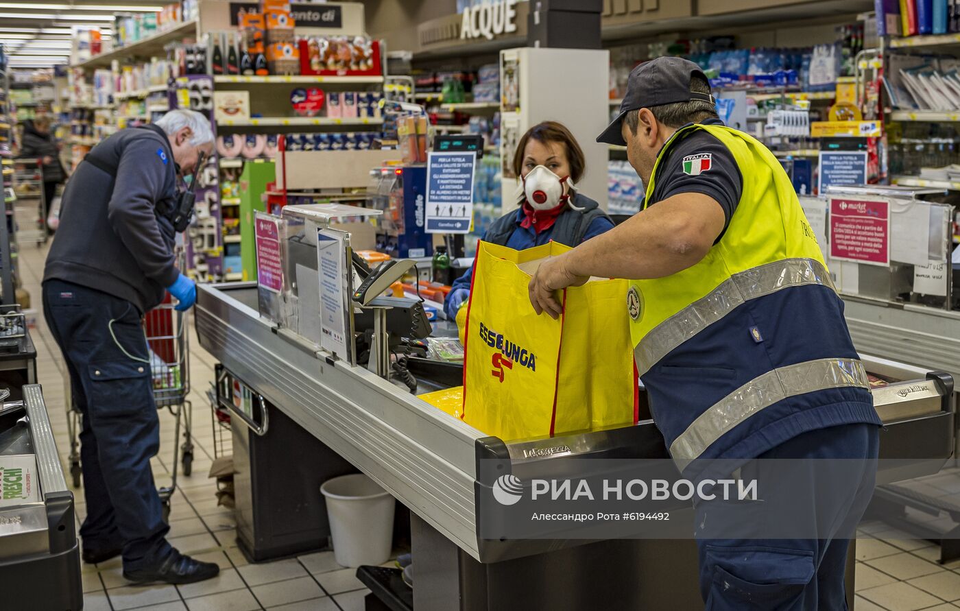 Ситуация в Италии в связи с коронавирусом