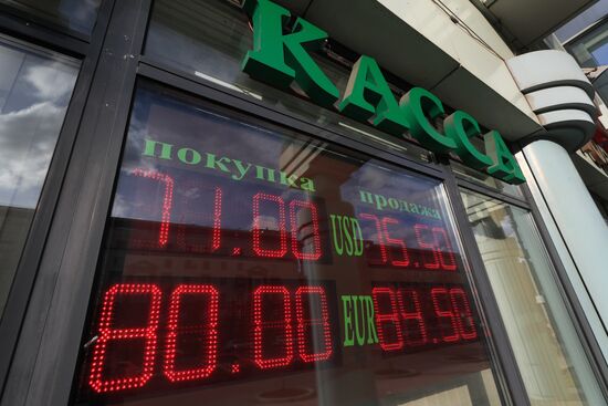 Курсы валют в Москве