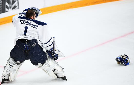 Хоккей. КХЛ. Матч "Спартак" – "Динамо" (Москва)