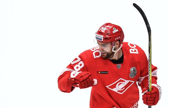 Хоккей. КХЛ. Матч "Спартак" – "Динамо" (Москва)