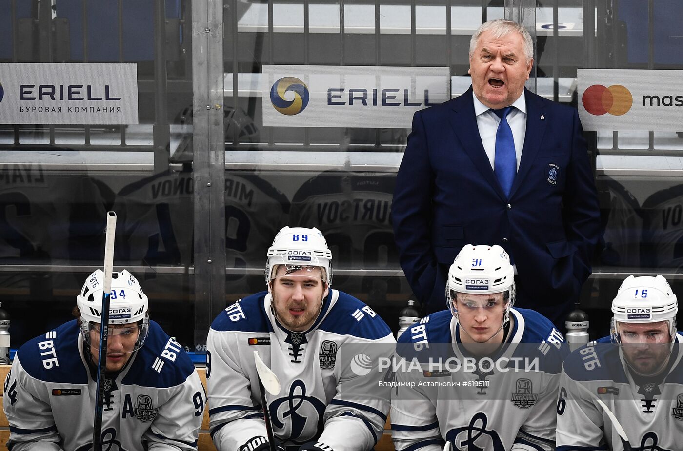 Хоккей. КХЛ. Матч "Спартак" – "Динамо" (Москва)