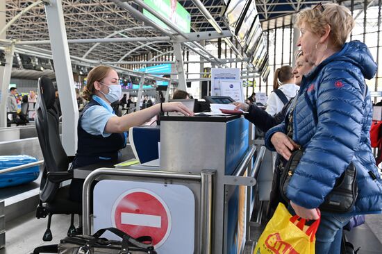 Санитарно-карантинный контроль в аэропорту Сочи