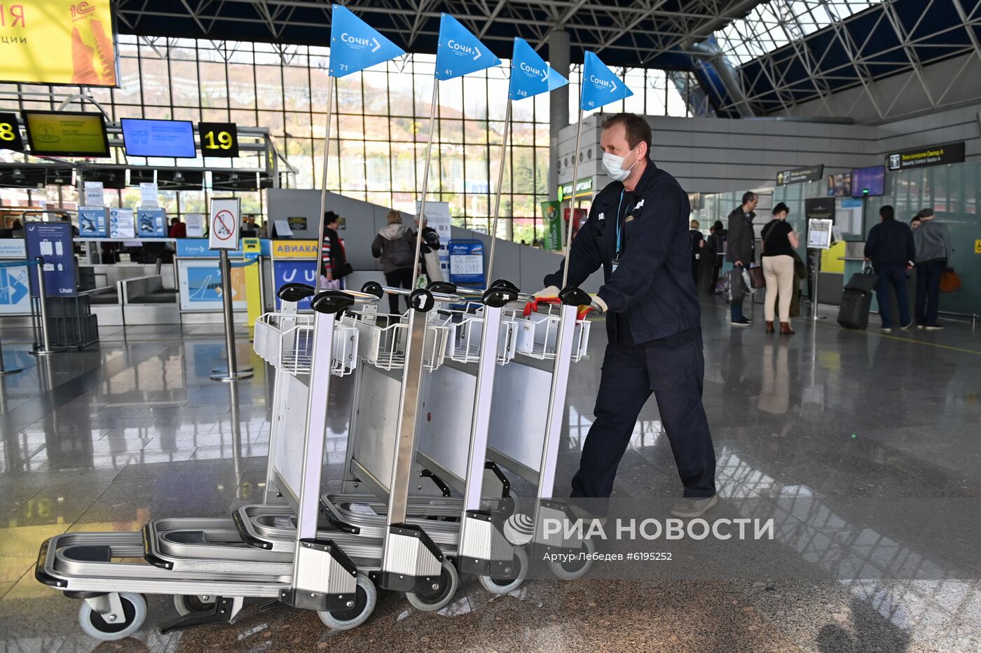 Санитарно-карантинный контроль в аэропорту Сочи