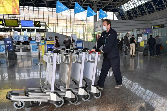 Санитарно-карантинный контроль в аэропорту Сочи