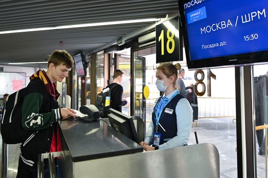 Санитарно-карантинный контроль в аэропорту Сочи