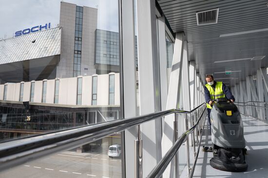 Санитарно-карантинный контроль в аэропорту Сочи