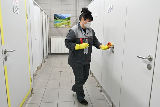 Санитарно-карантинный контроль в аэропорту Сочи