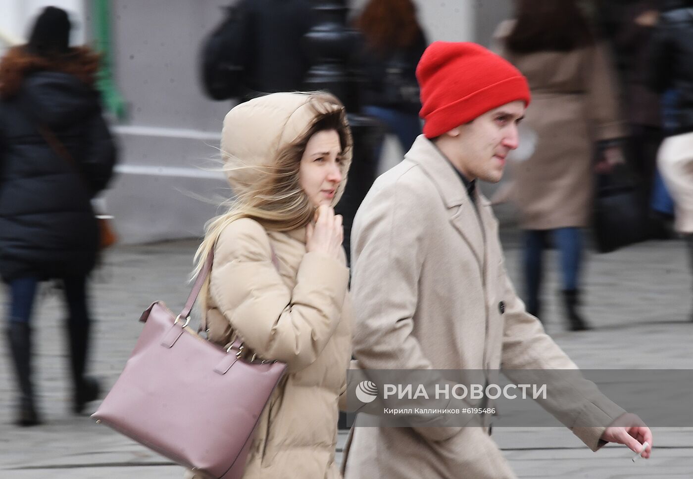Ветреная погода в Москве