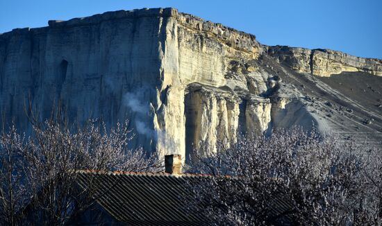 Белая скала в Крыму