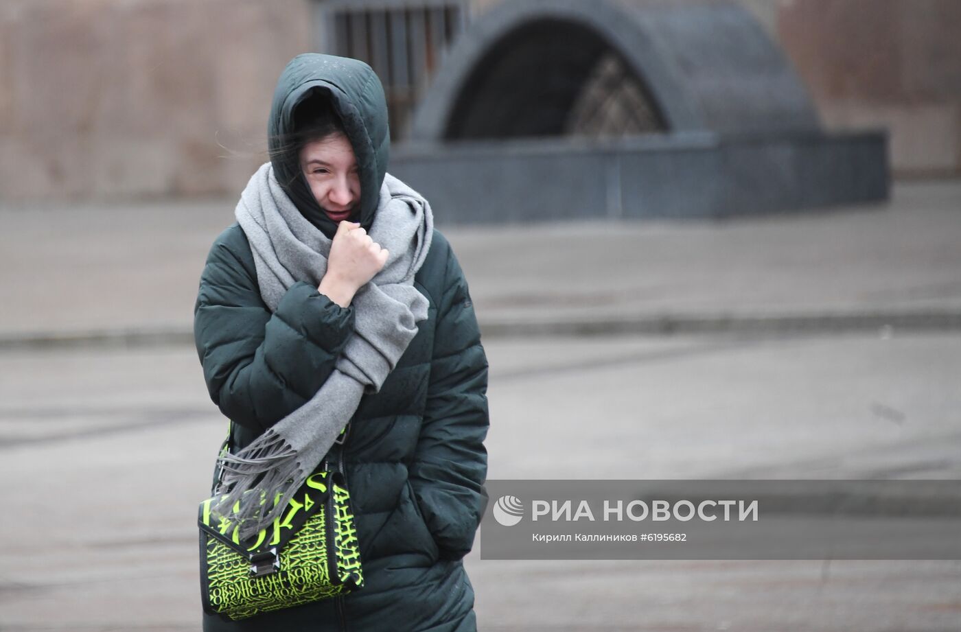 Ветреная погода в Москве