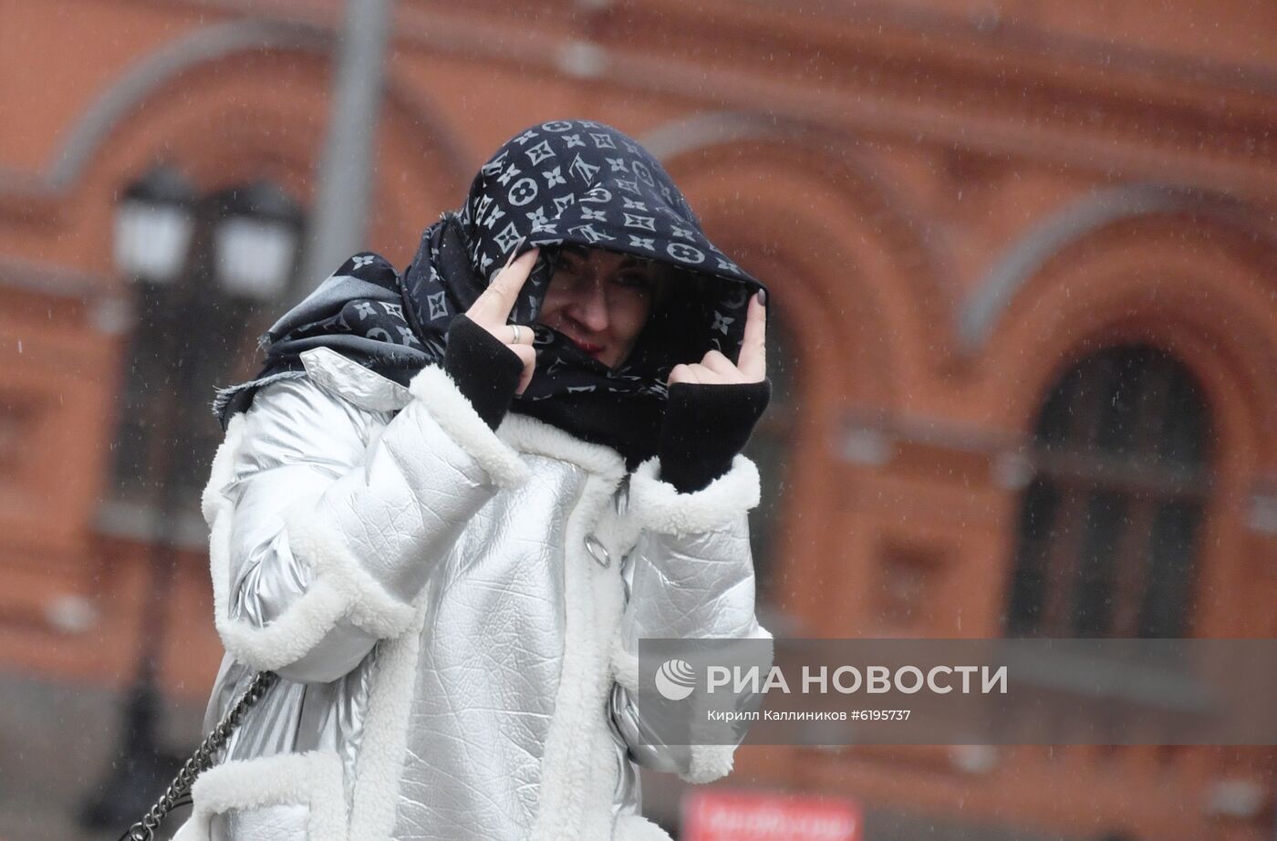 Ветреная погода в Москве