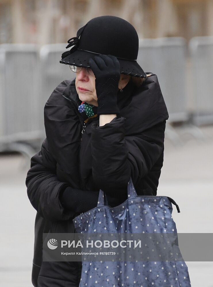 Ветреная погода в Москве