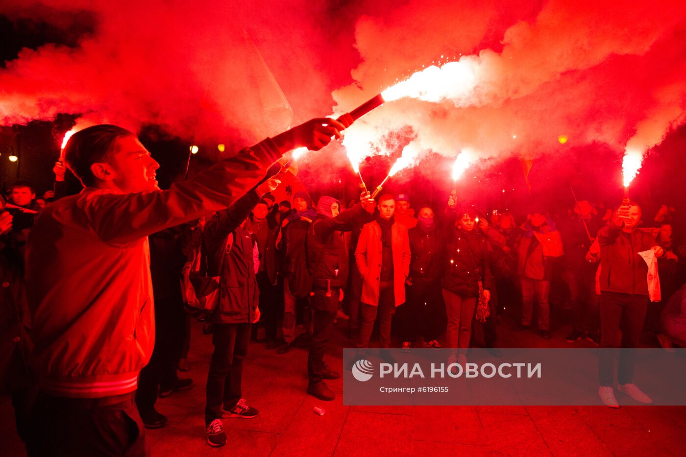 Акция националистов в Киеве