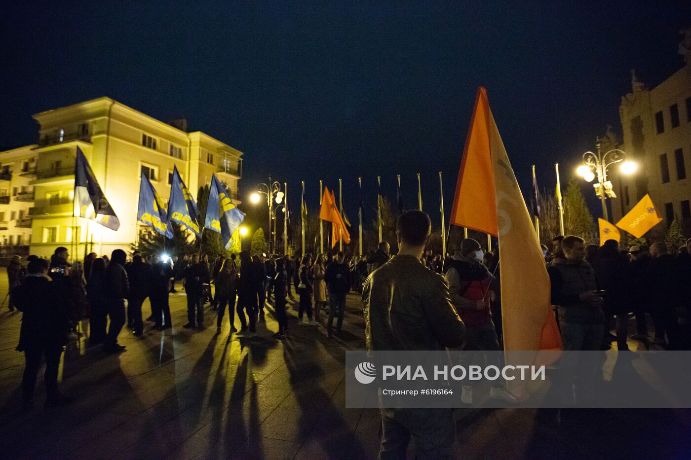 Акция националистов в Киеве