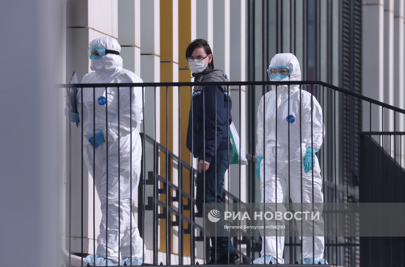 Больница в Коммунарке для пациентов с подозрением на коронавирус