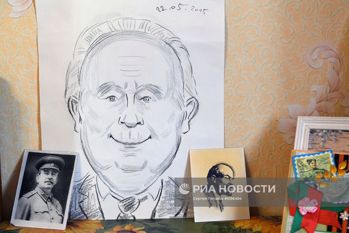 Ветеран Великой Отечественной войны А. А. Белов