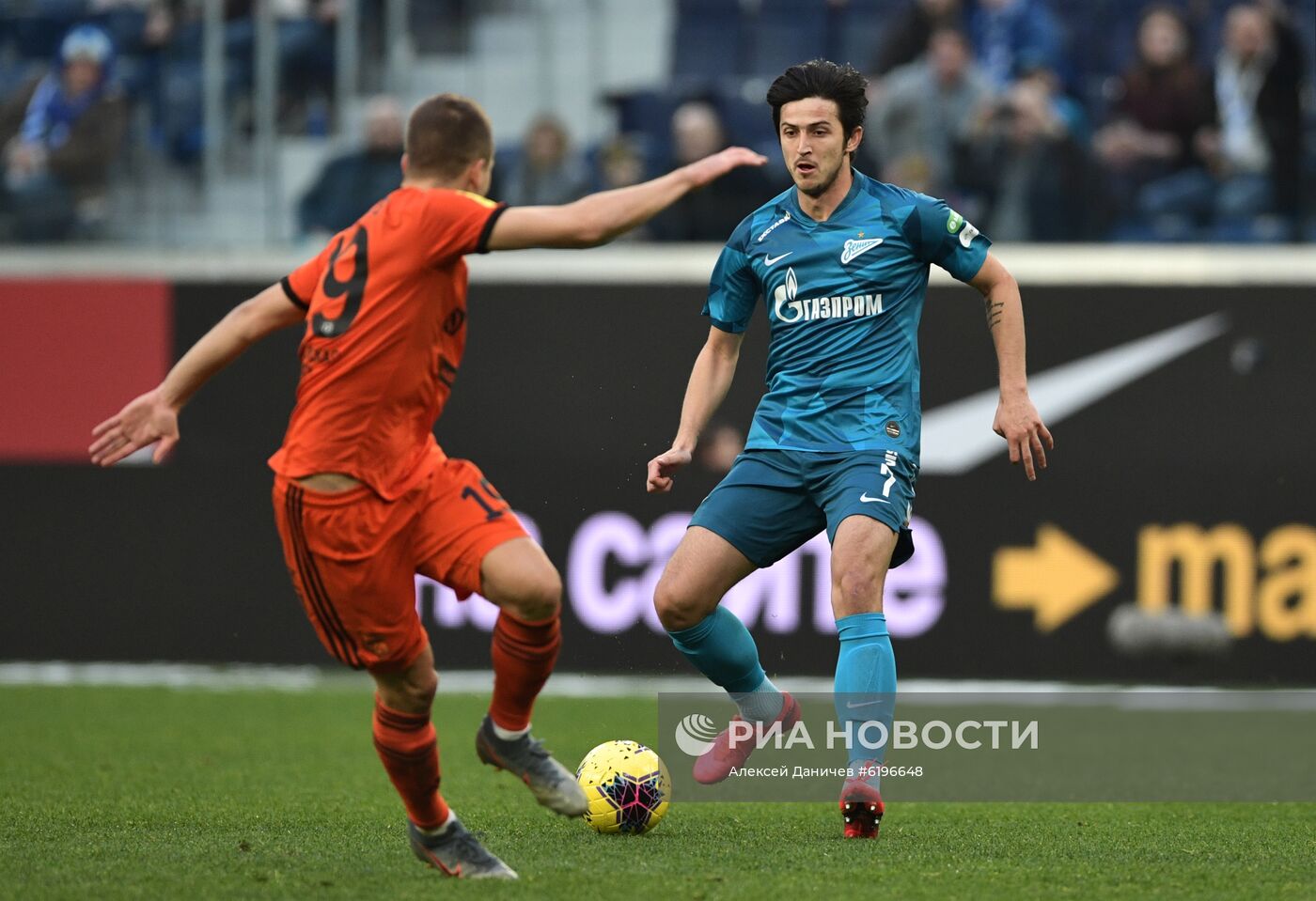 Футбол. РПЛ. Матч "Зенит" - "Урал"