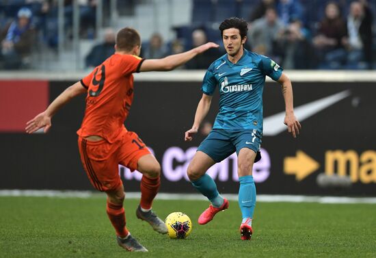 Футбол. РПЛ. Матч "Зенит" - "Урал"