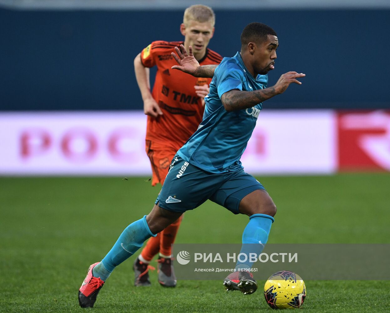 Футбол. РПЛ. Матч "Зенит" - "Урал"