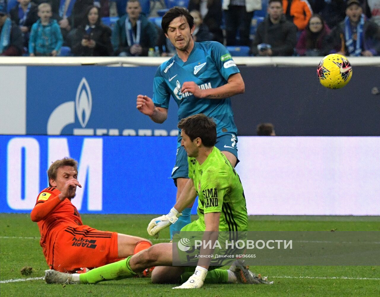 Футбол. РПЛ. Матч "Зенит" - "Урал"