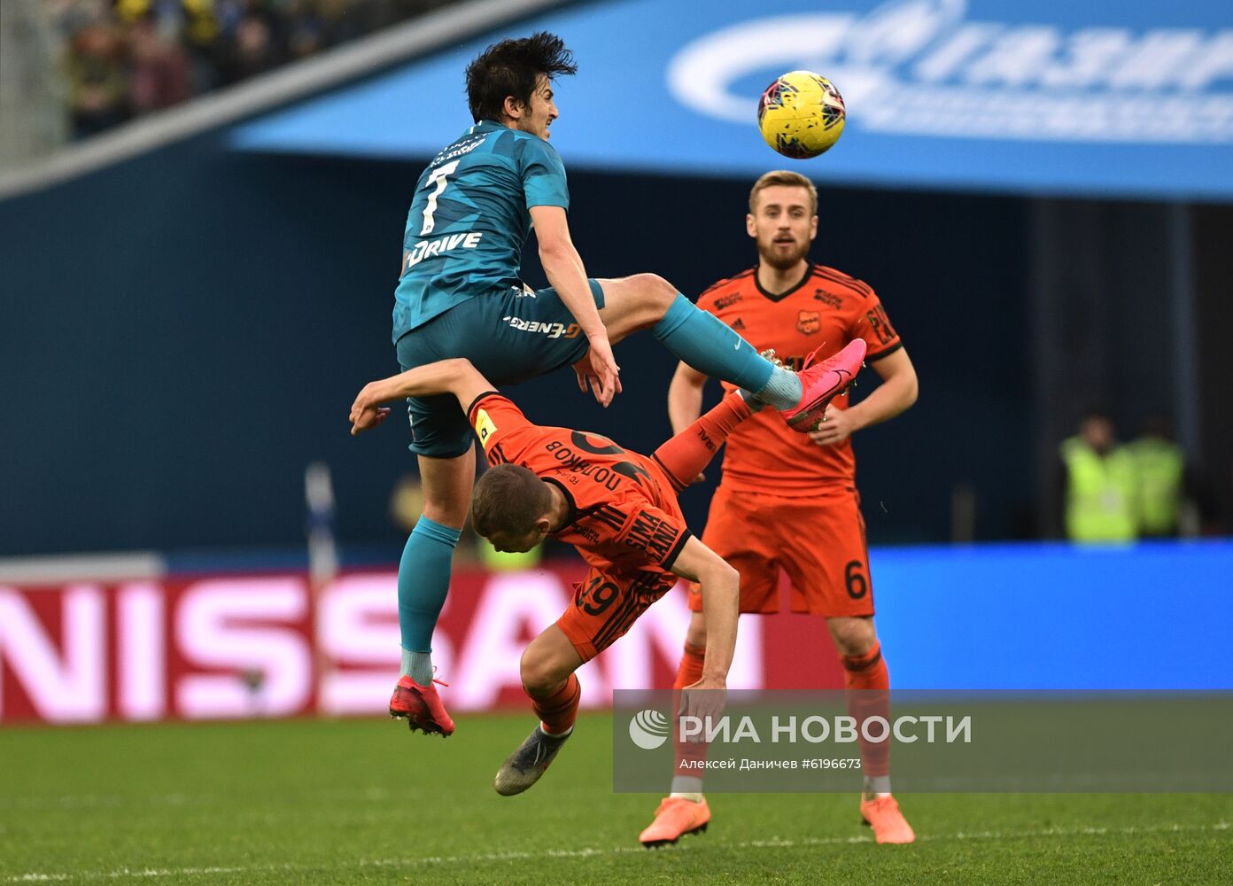 Футбол. РПЛ. Матч "Зенит" - "Урал"