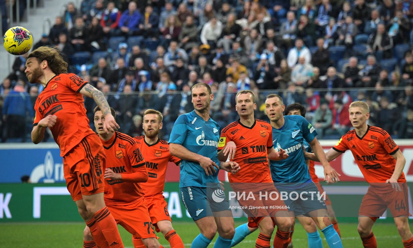 Футбол. РПЛ. Матч "Зенит" - "Урал"