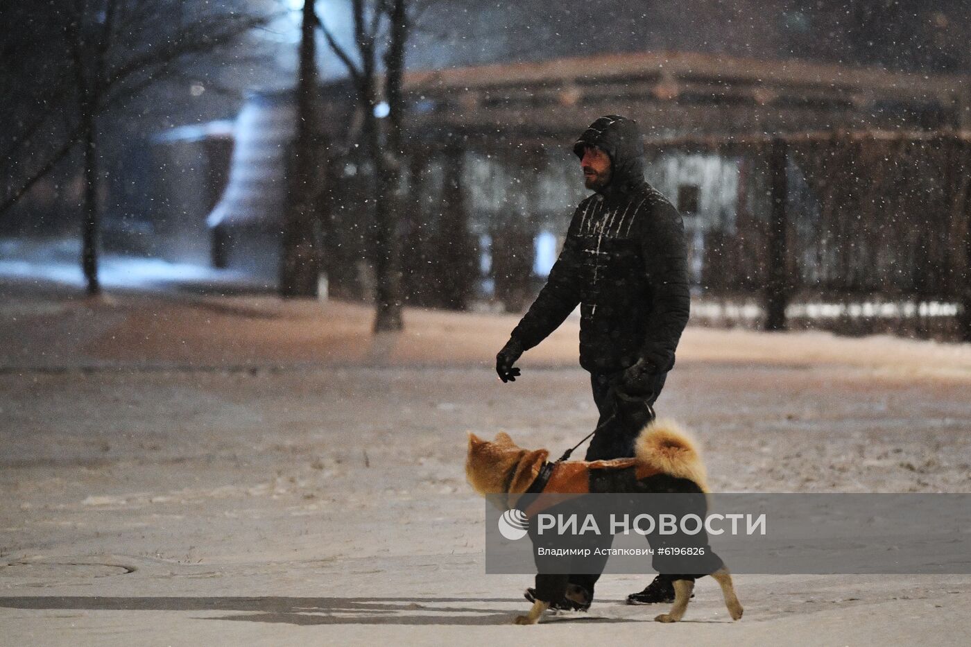 Снег в Москве и Подмосковье