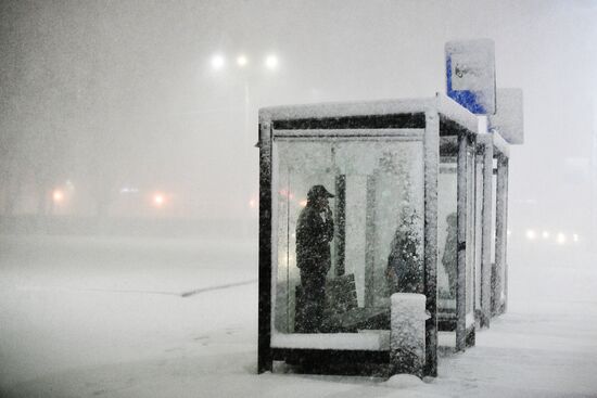 Снег в Москве и Подмосковье