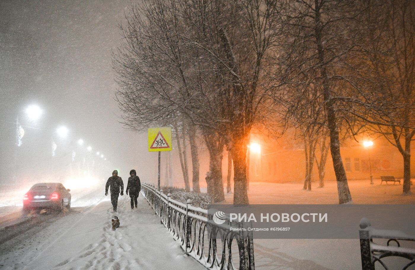 Снег в Москве и Подмосковье