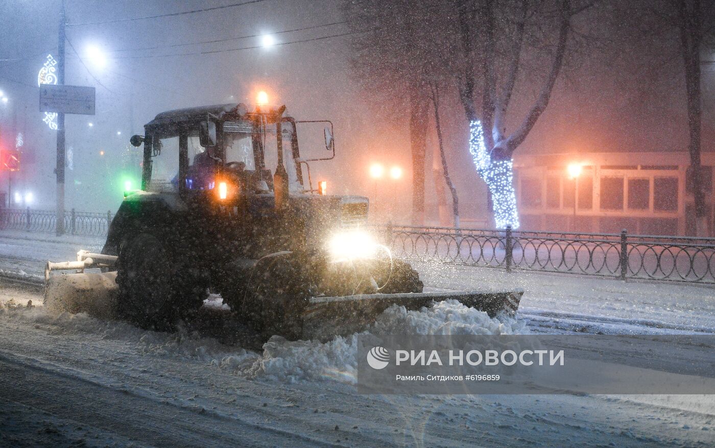 Снег в Москве и Подмосковье