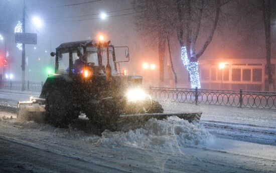 Снег в Москве и Подмосковье