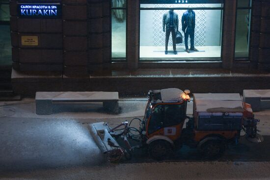 Снег в Москве и Подмосковье