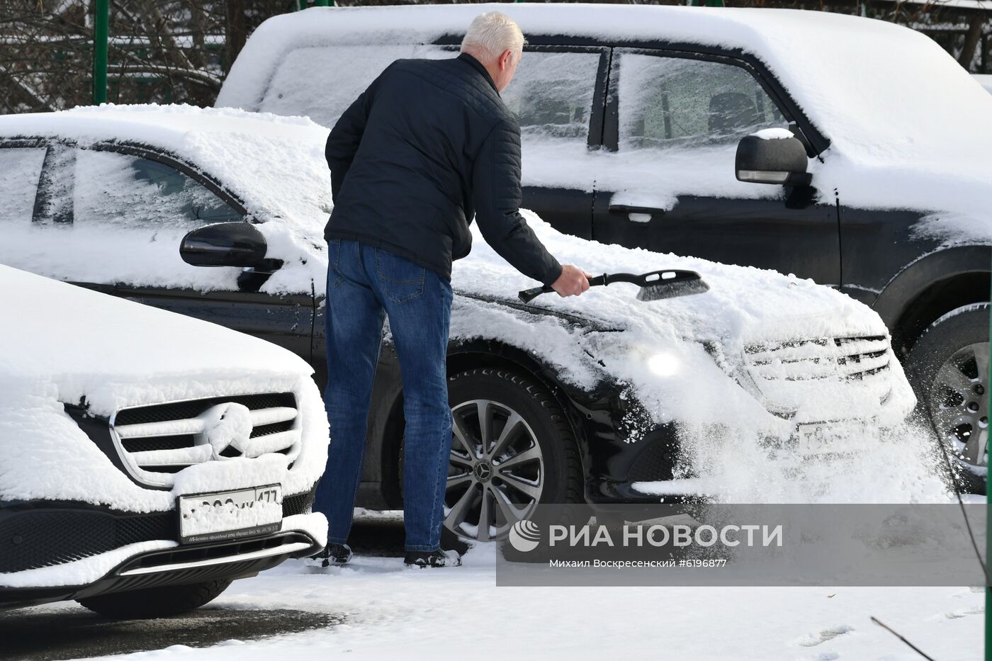 Снег в Москве и Подмосковье