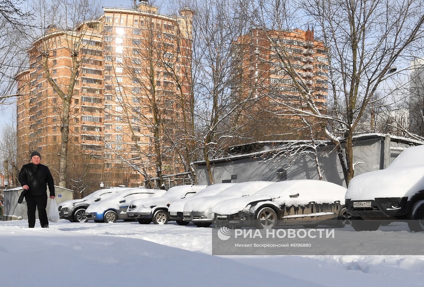 Снег в Москве и Подмосковье