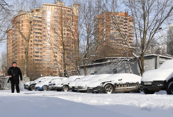 Снег в Москве и Подмосковье