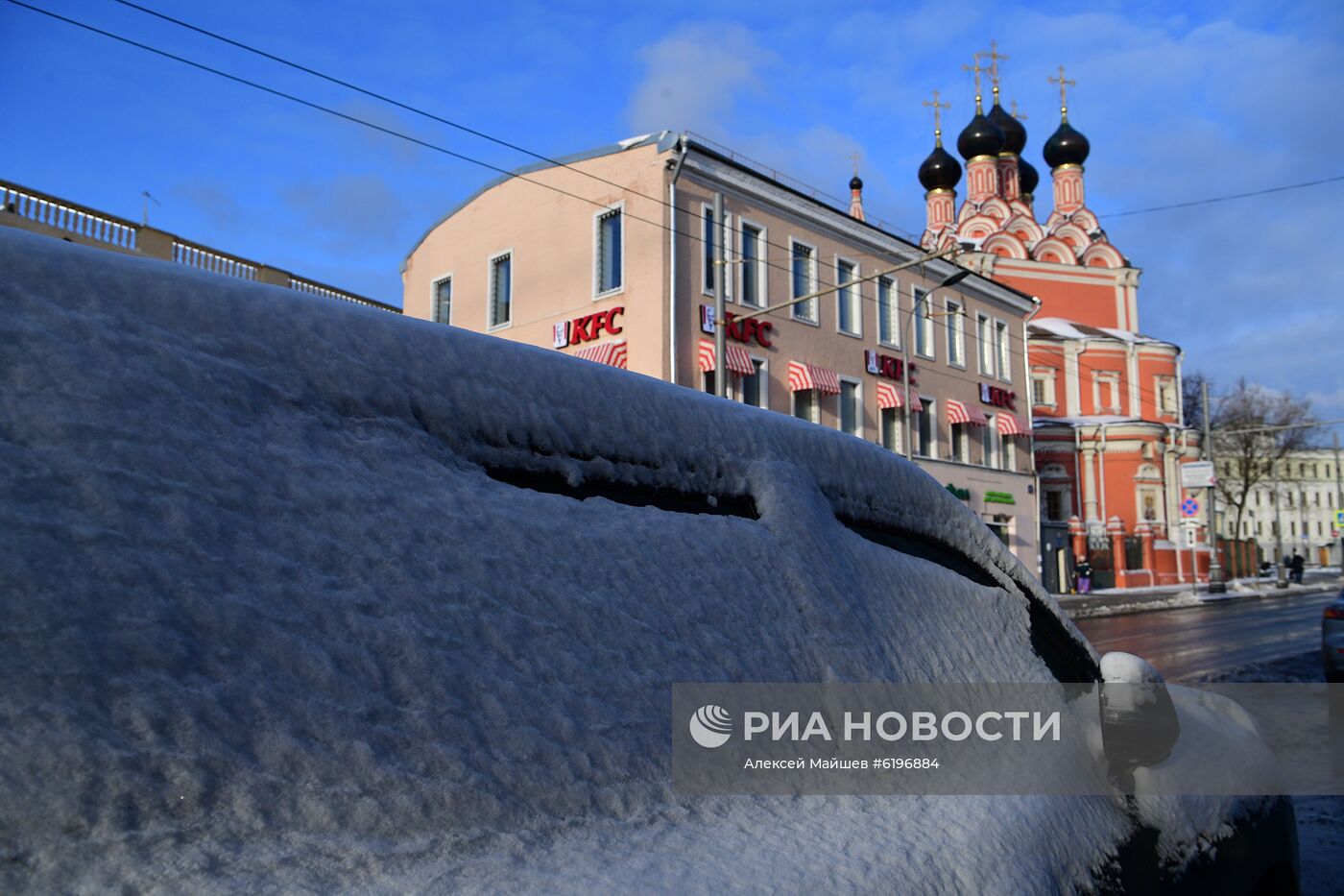 Снег в Москве и Подмосковье