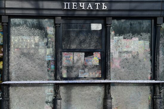 Снег в Москве и Подмосковье