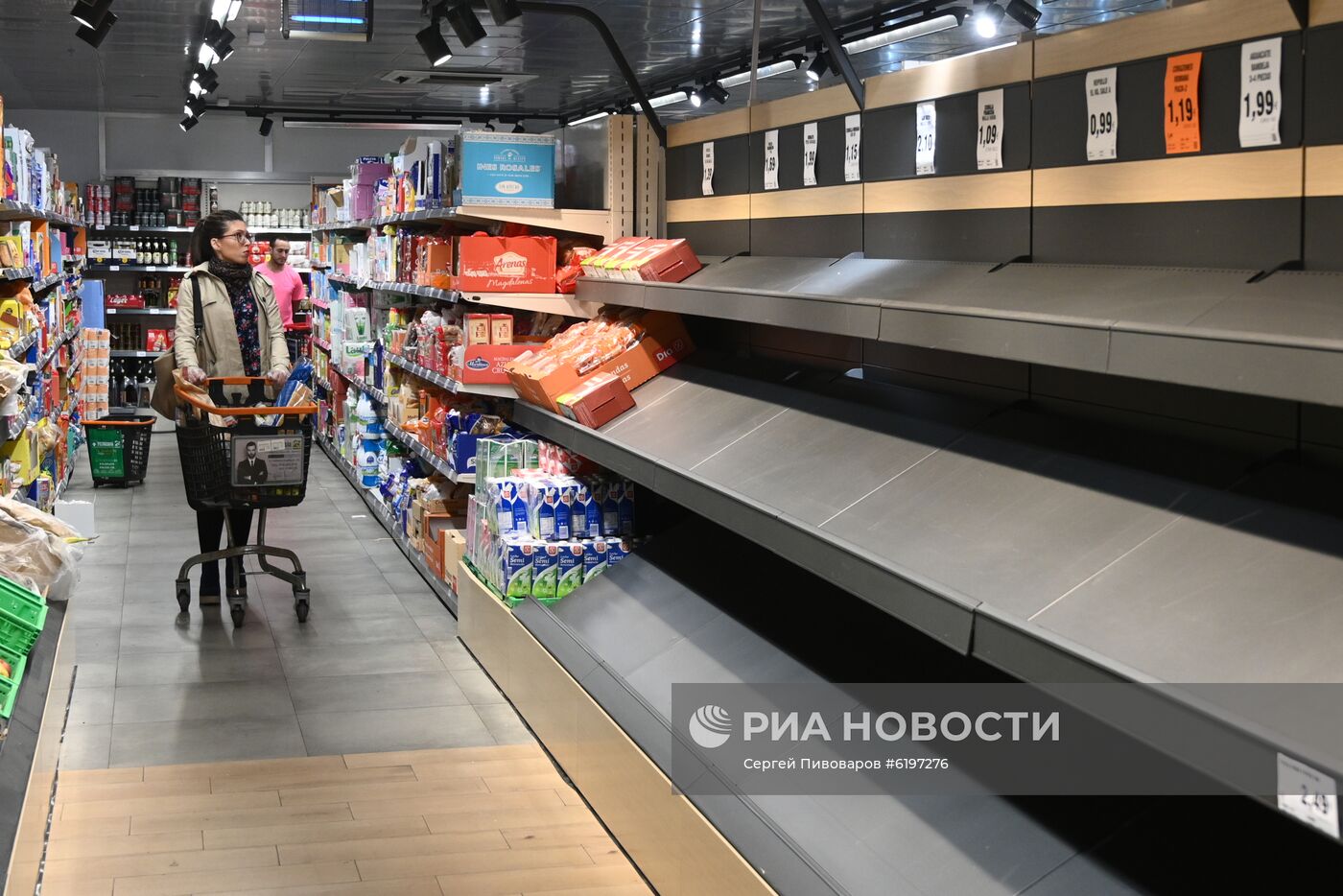 Ситуация в Мадриде в связи с коронавирусом
