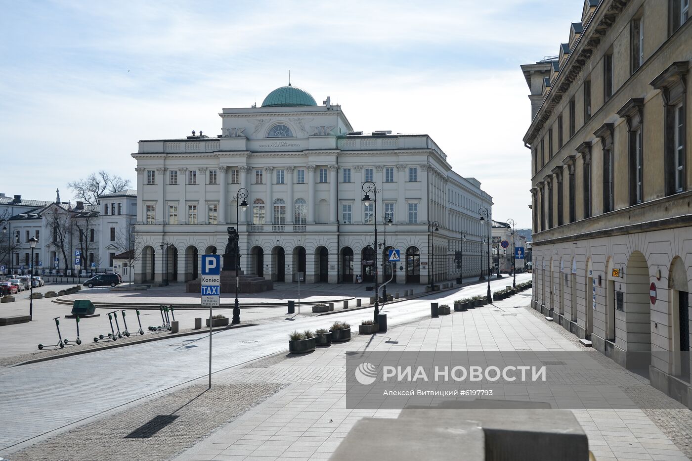 Ситуация в Варшаве в связи с коронавирусом