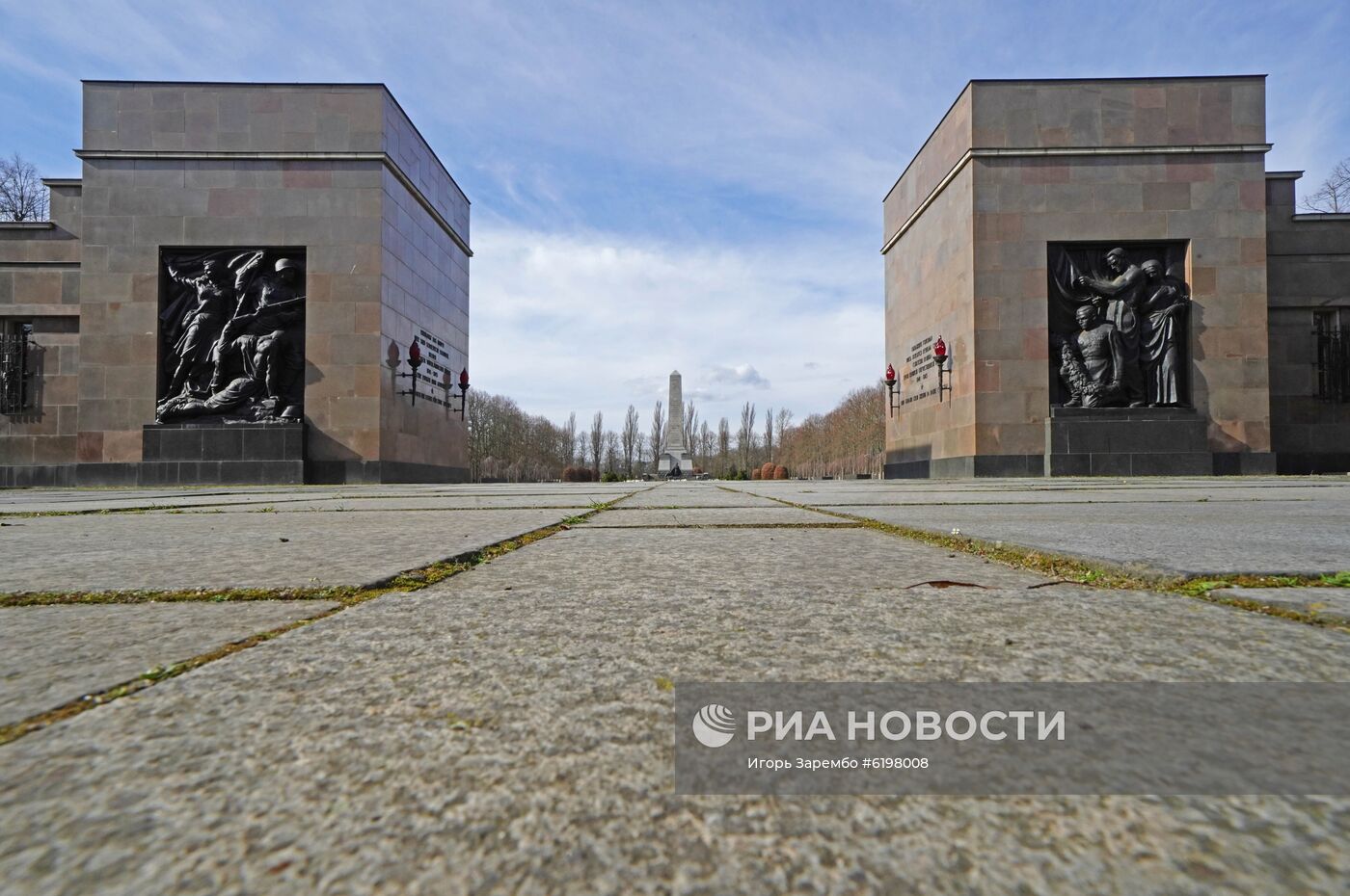 Советский военный мемориал в Панкове