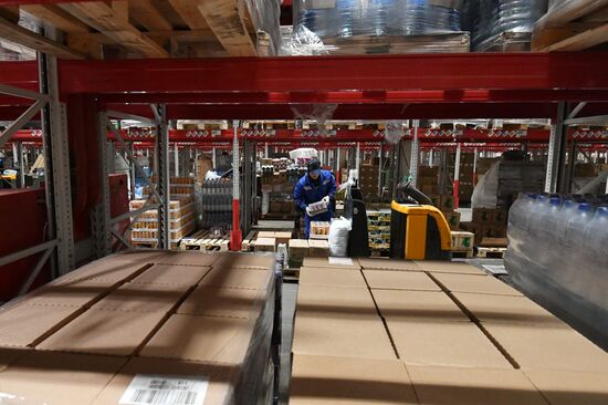 Распределительный центр компании X5 Retail Group в Подмосковье