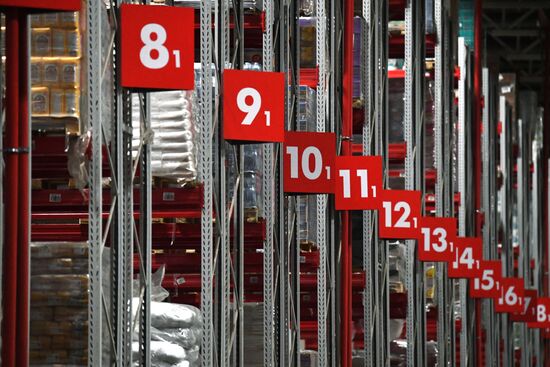 Распределительный центр компании X5 Retail Group в Подмосковье