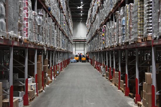 Распределительный центр компании X5 Retail Group в Подмосковье