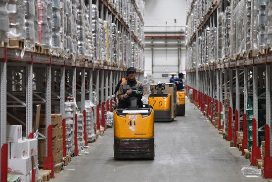 Распределительный центр компании X5 Retail Group в Подмосковье