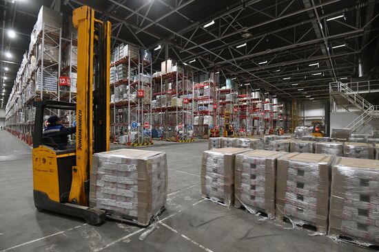 Распределительный центр компании X5 Retail Group в Подмосковье