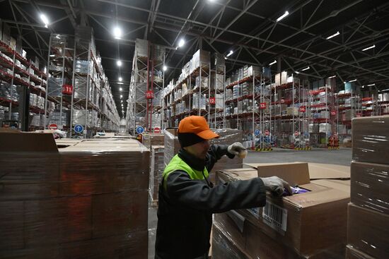 Распределительный центр компании X5 Retail Group в Подмосковье