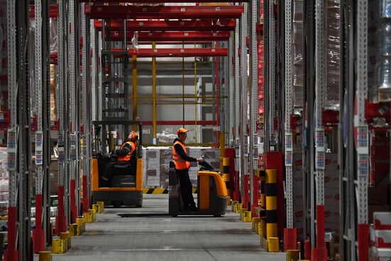 Распределительный центр компании X5 Retail Group в Подмосковье